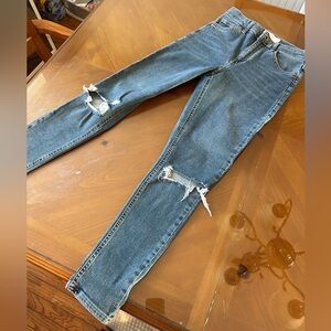 Topshop Classic Blue Denim Jeans